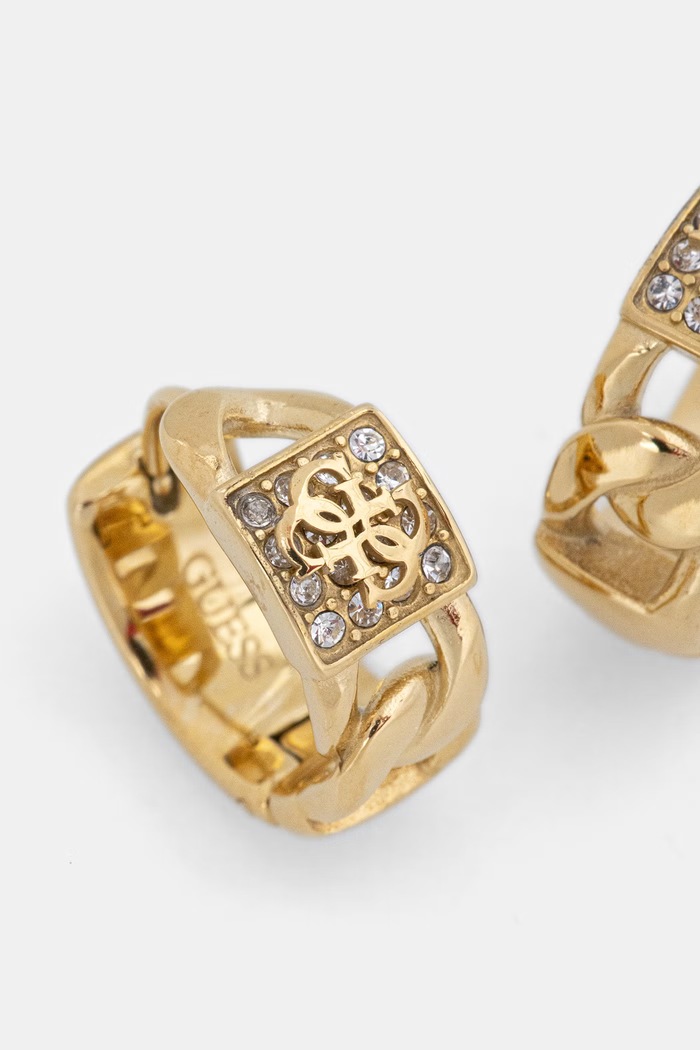 Guess серьги для мужчин из нержавеющей стали 4G FRONTIERS JUME06.029JW золотой SS26