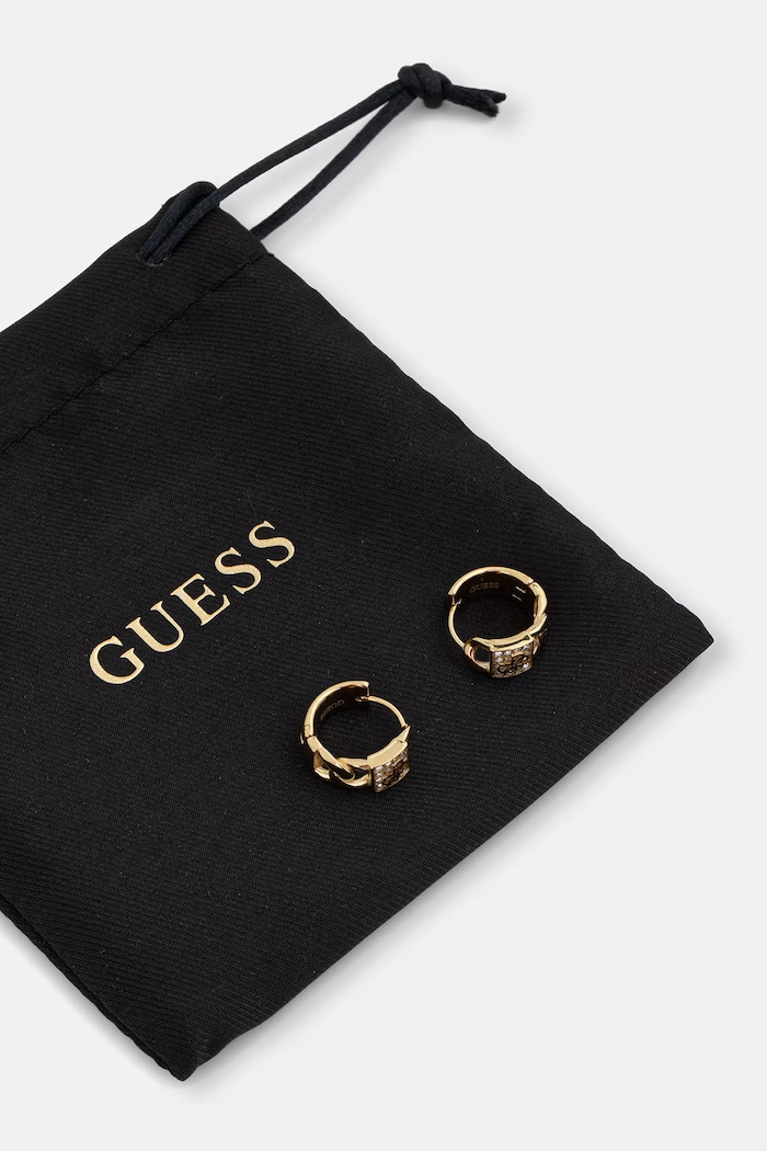 Аксессуары Guess серьги для мужчин из нержавеющей стали 4G FRONTIERS JUME06.029JW золотой