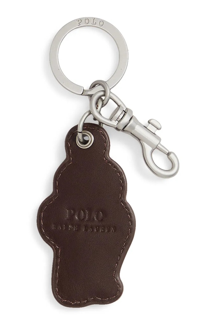 Polo Ralph Lauren breloc de piele 405P08103 maro SS26