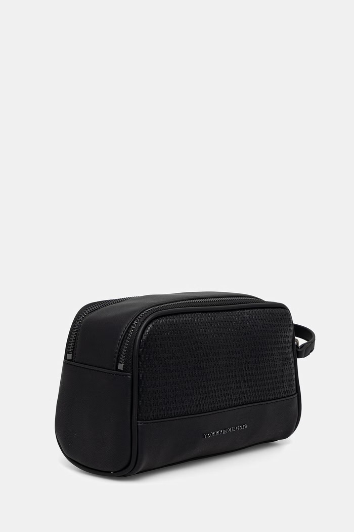 Tommy Hilfiger borsa cosmetica da viaggio da uomo AM0AM14098 nero SS26