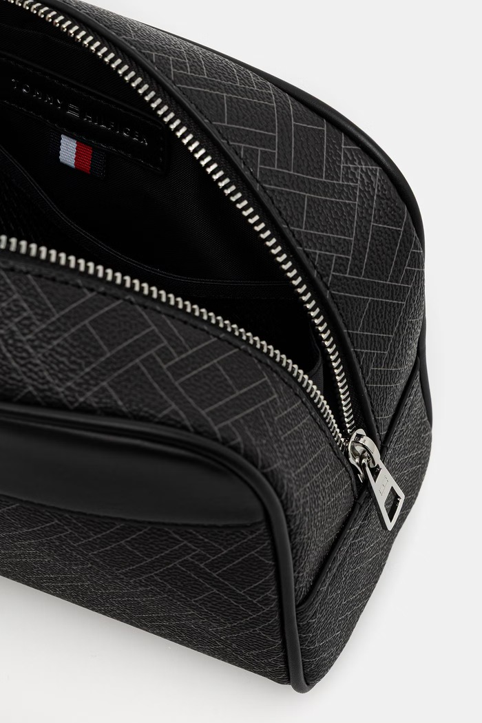 Tommy Hilfiger borsa cosmetica da viaggio da uomo AM0AM14298 nero