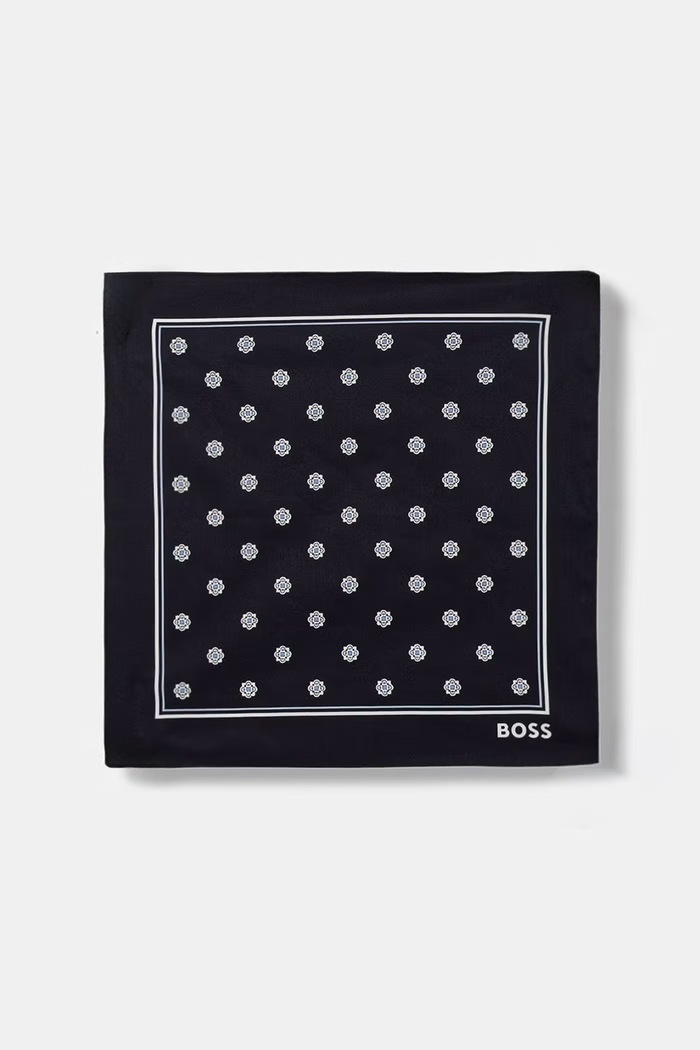BOSS kapesník do saka POCKET SQ námořnická modř 50560527