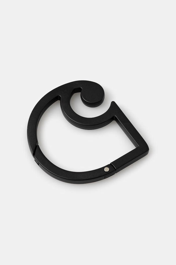Carhartt WIP C-Logo Carabiner Μπρελόκ Ανδρικό Μεταλλικό μαύρο I036650.89XX
