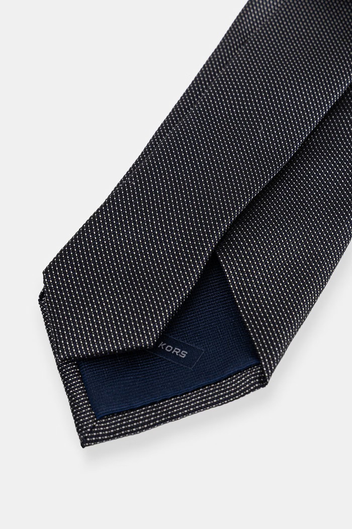 Michael Kors cravată pentru bărbați mătase MK0DT00237 bleumarin SS26