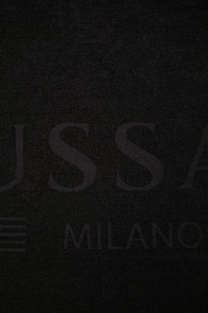 Dodatki Trussardi brisača bombažna TRU26MTW01 črna