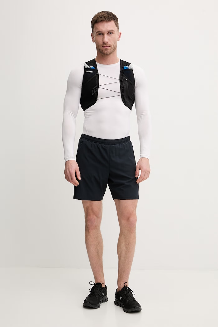 Bežecká vesta Salomon ACTIVE SKIN 12 čierna LC2177400