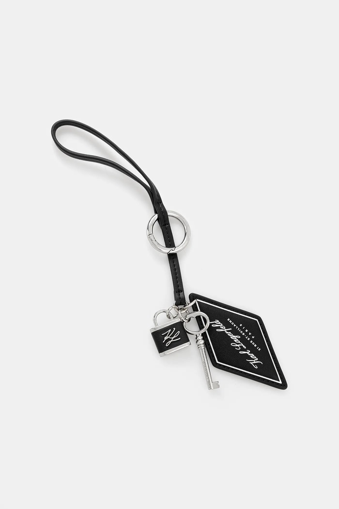 Karl Lagerfeld breloc K/AUTOGRAPH negru B1W50066