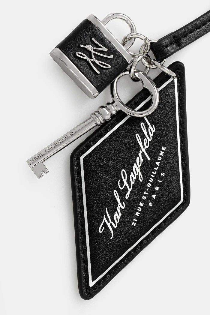 Karl Lagerfeld breloc K/AUTOGRAPH B1W50066 negru SS26