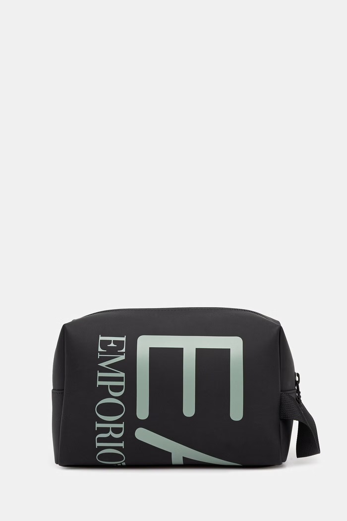 Kozmetická taška EA7 Emporio Armani čierna 3R910.245076.MC426