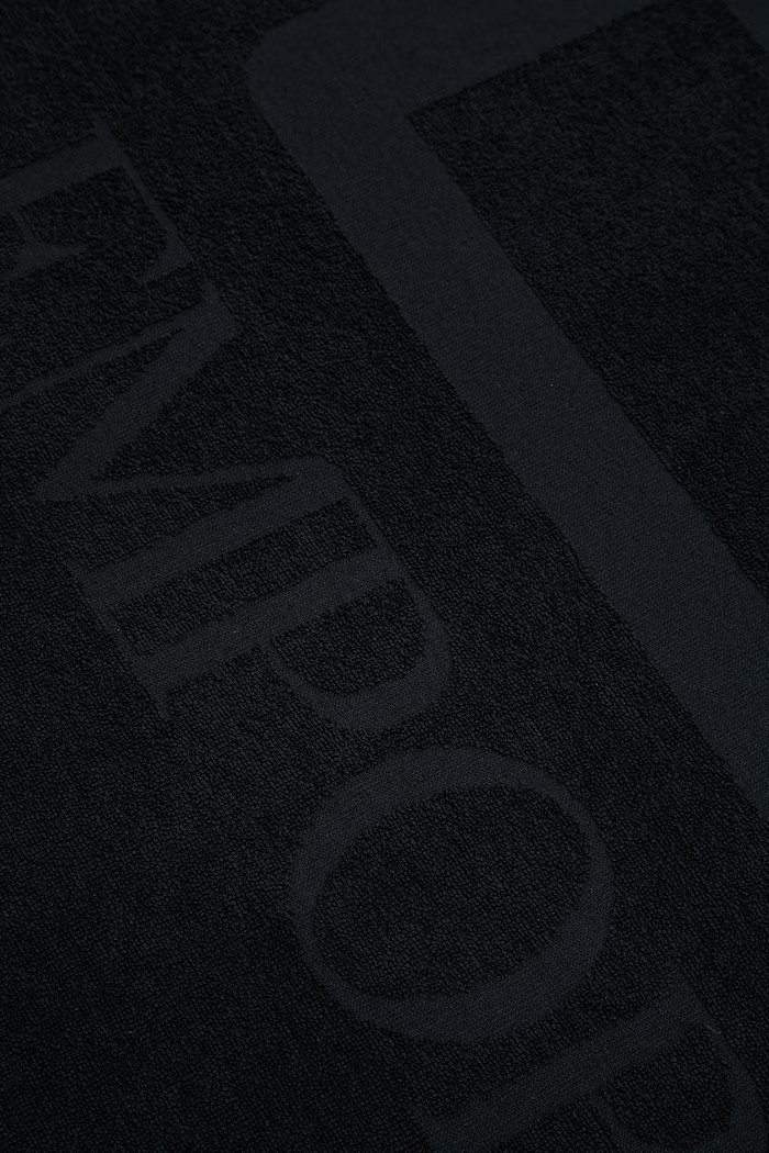 Akcesoria EA7 Emporio Armani ręcznik bawełniany AF21260.7X000678 czarny
