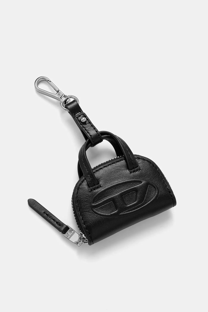 Kožená klíčenka Diesel černá X10581.P8279