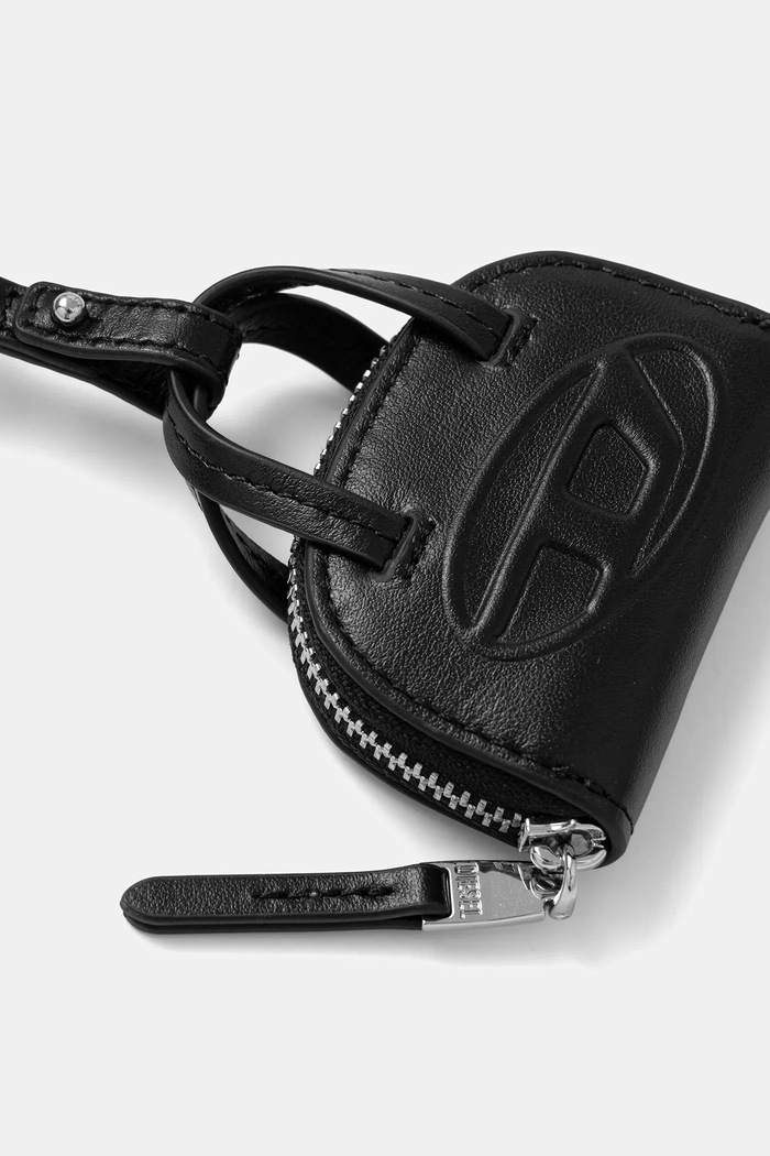 Kožená klíčenka Diesel X10581.P8279 černá SS26
