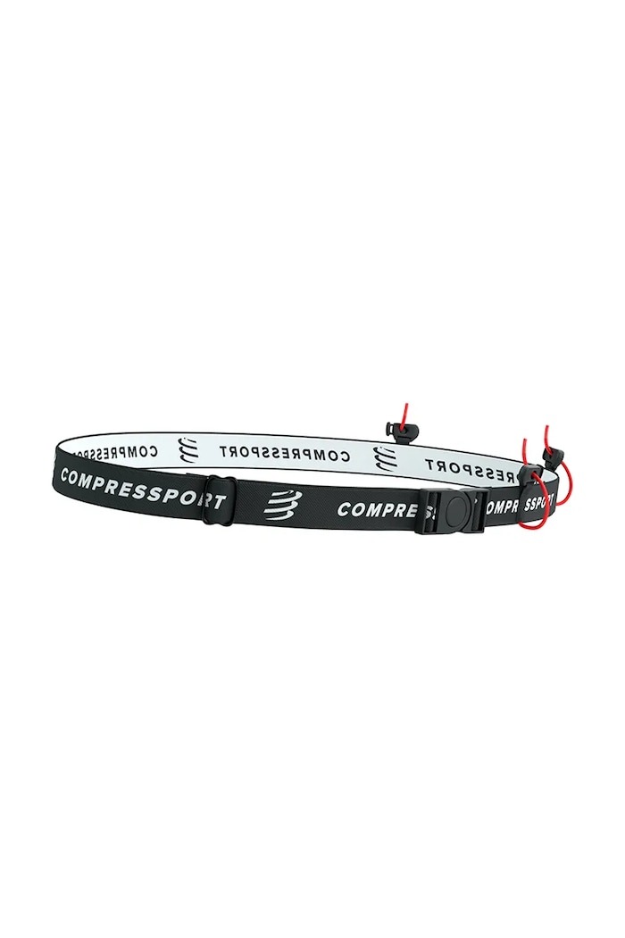 Compressport bežecký pás čierna XBPU871