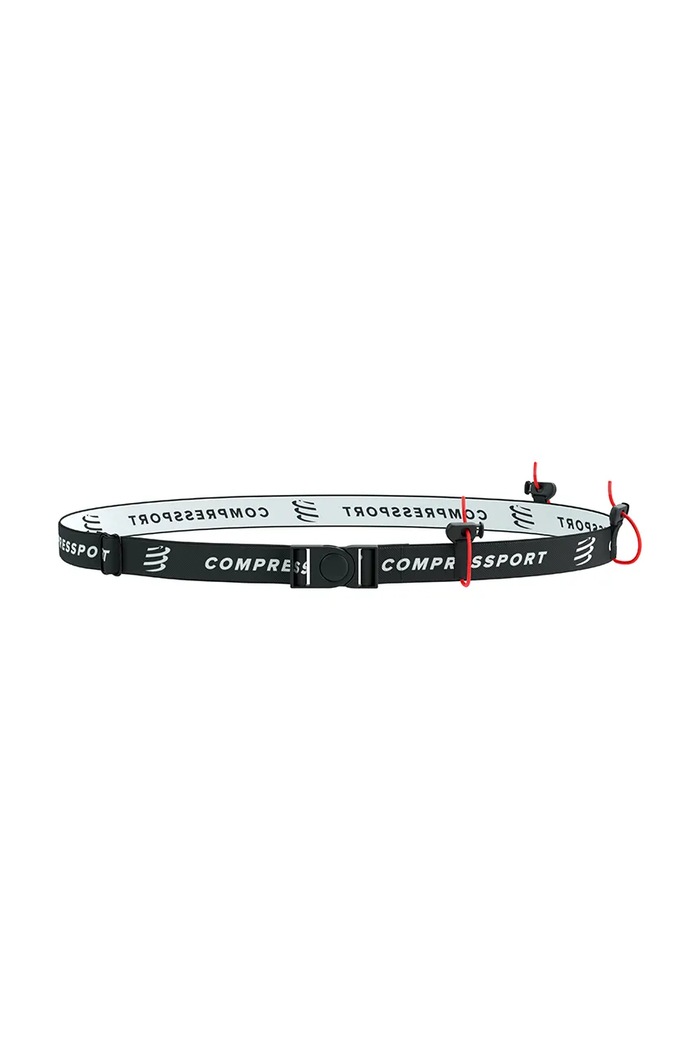 Compressport bežecký pás XBPU871 čierna SS26