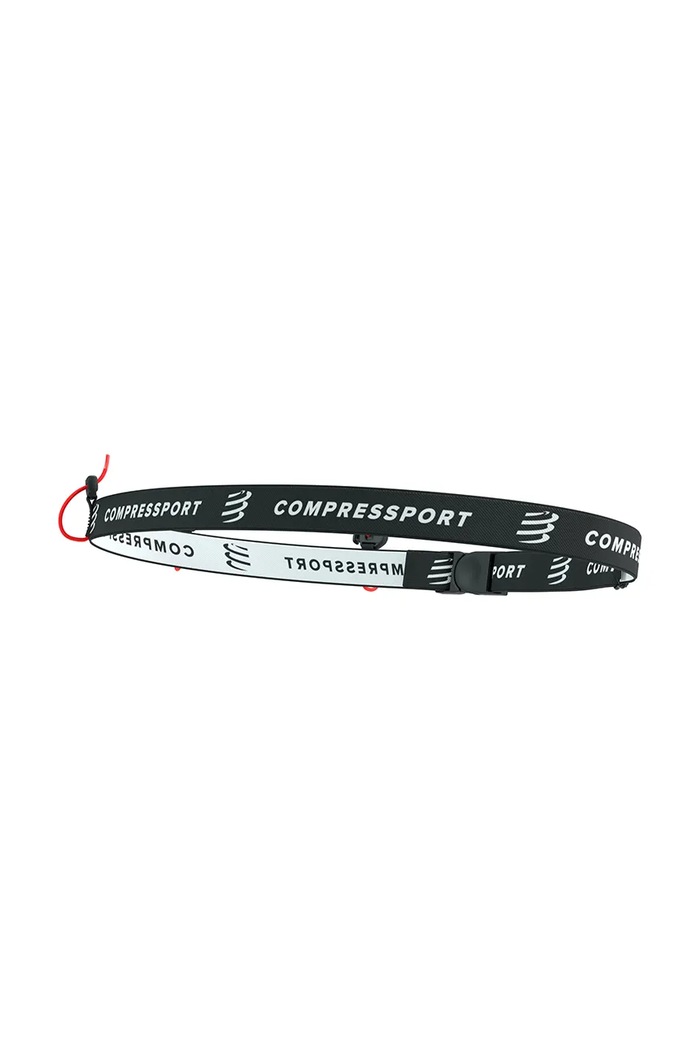 Compressport bežecký pás XBPU871 čierna