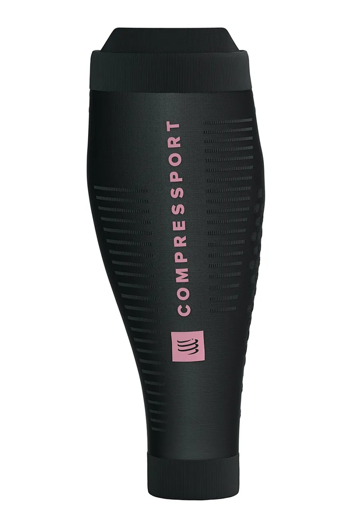 Compressport kompresné lýtkové návleky R2 3.0 - EAT MY DUST! CCSU1348 čierna SS26