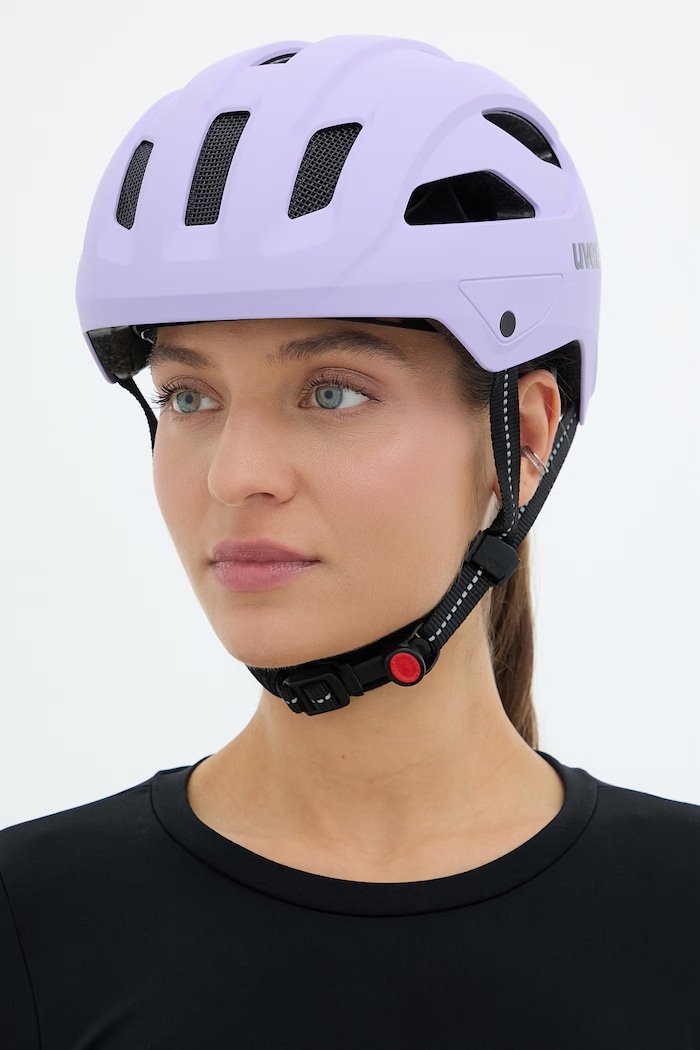 Akcesoria Uvex kask rowerowy City stride 41.3.727 fioletowy