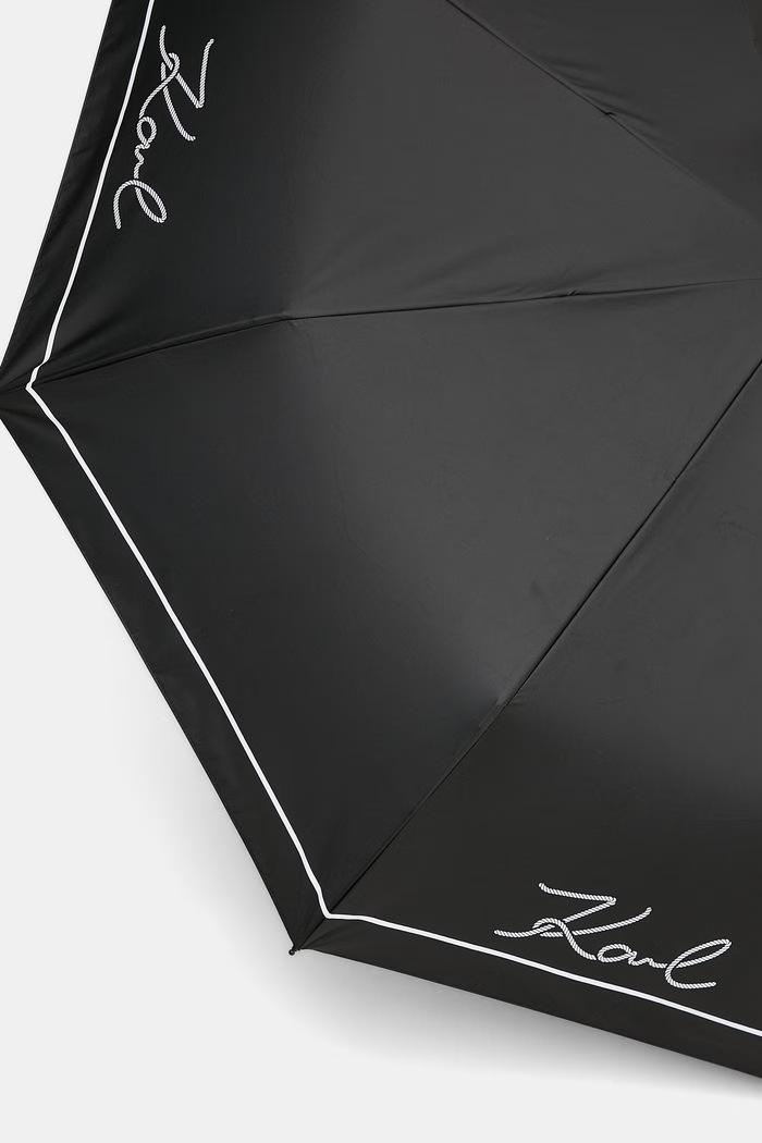 Accesorii Karl Lagerfeld umbrelă automată K/SIGNATURE B2W50064 negru