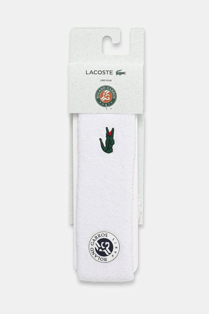 Accesorii Lacoste bentiță RL1608 alb