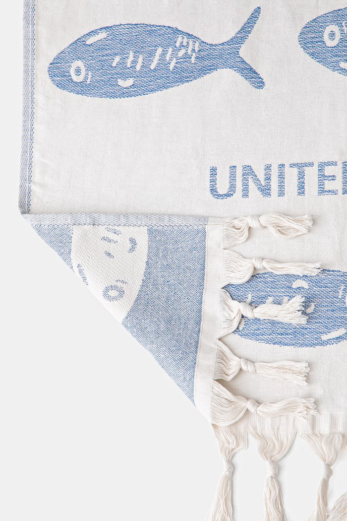 Dodatki United Colors of Benetton Brisača bombažna 6NYCV800Q bež