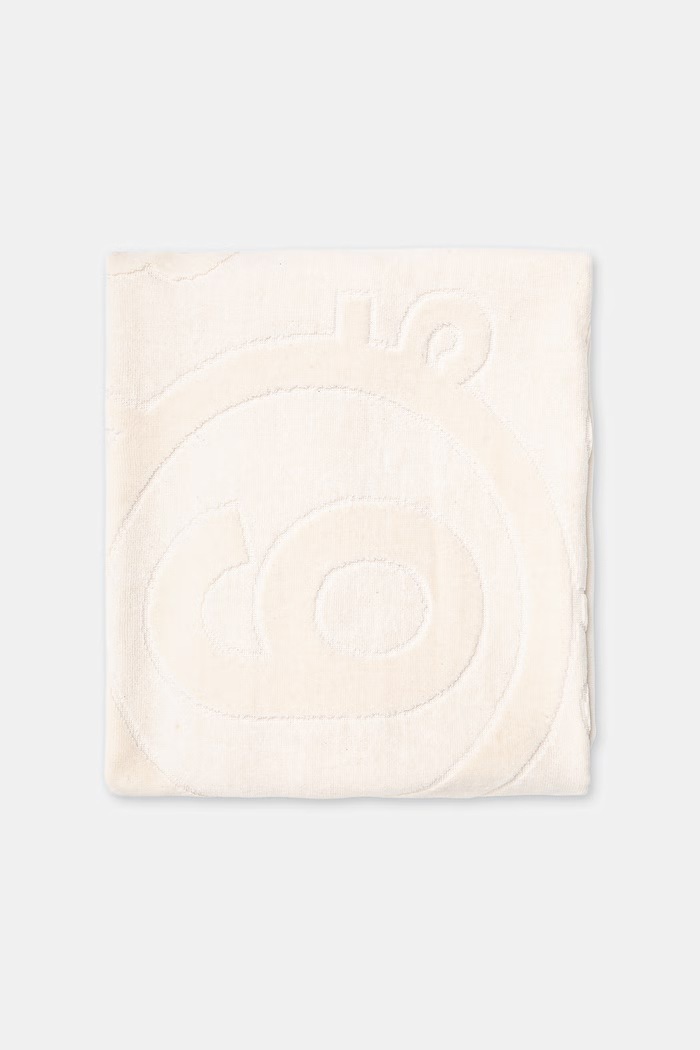 MM6 Maison Margiela beach towel cotton MYP000150 beige SS26