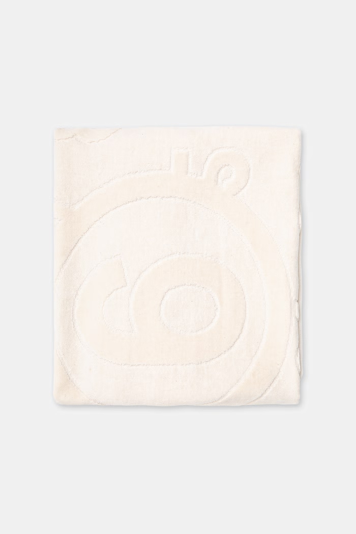 MM6 Maison Margiela beach towel cotton MYP000150 beige SS26