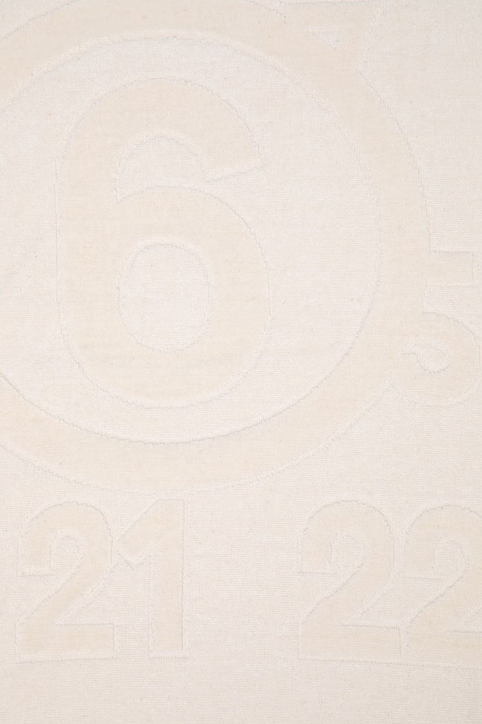 Accessories MM6 Maison Margiela beach towel cotton MYP000150 beige