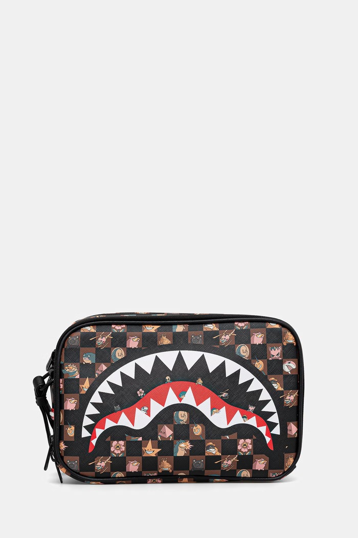 Sprayground cestovná kozmetická taška hnedá 910B8907NSZ