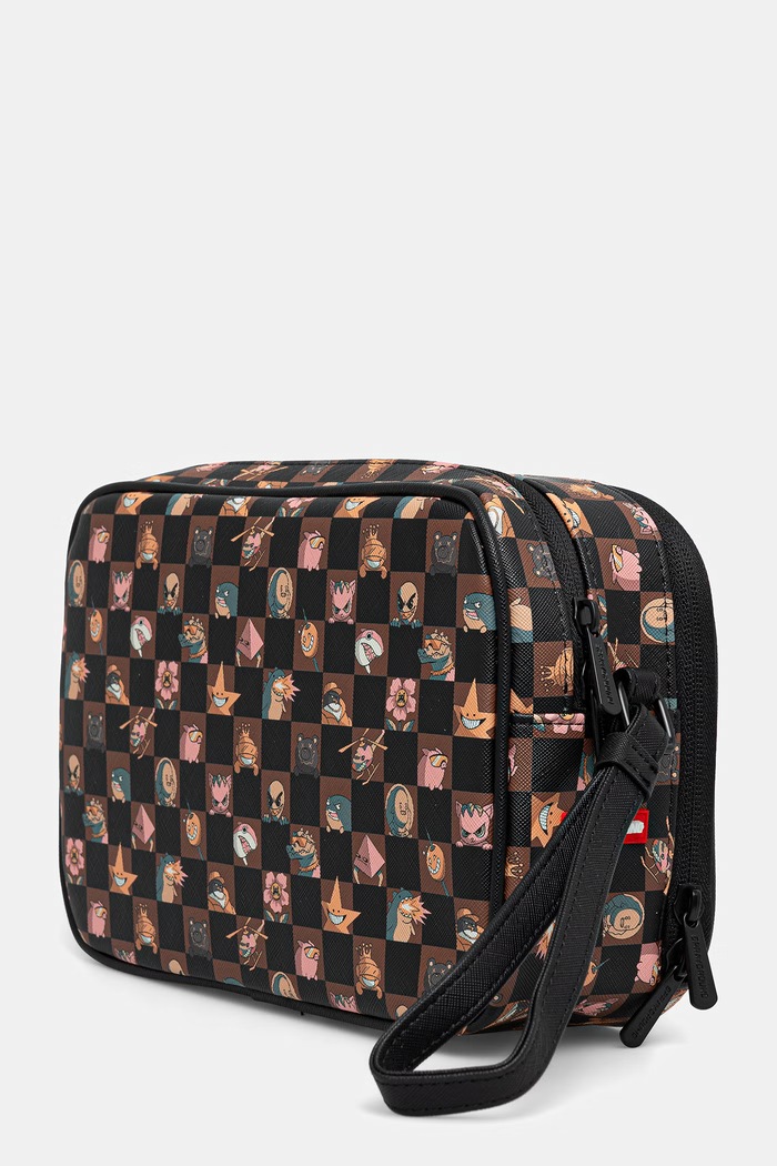 Sprayground cestovná kozmetická taška 910B8907NSZ hnedá SS26