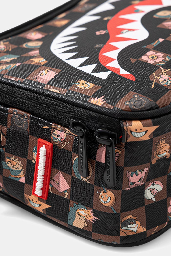 Doplnky Sprayground cestovná kozmetická taška 910B8907NSZ hnedá
