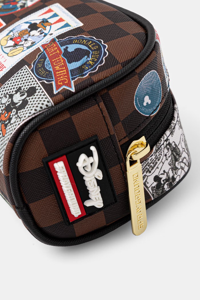 Akcesoria Sprayground kosmetyczka MICKEY MOUSE 910B8936NSZ brązowy