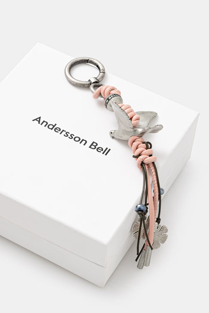 Аксесоари Andersson Bell Lucky Bird ключодържател от кожа aaa538u розов