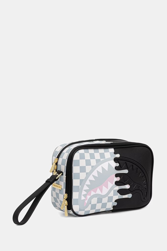 Sprayground kosmetyczka z imitacji skóry 910B8918NSZ biały SS26