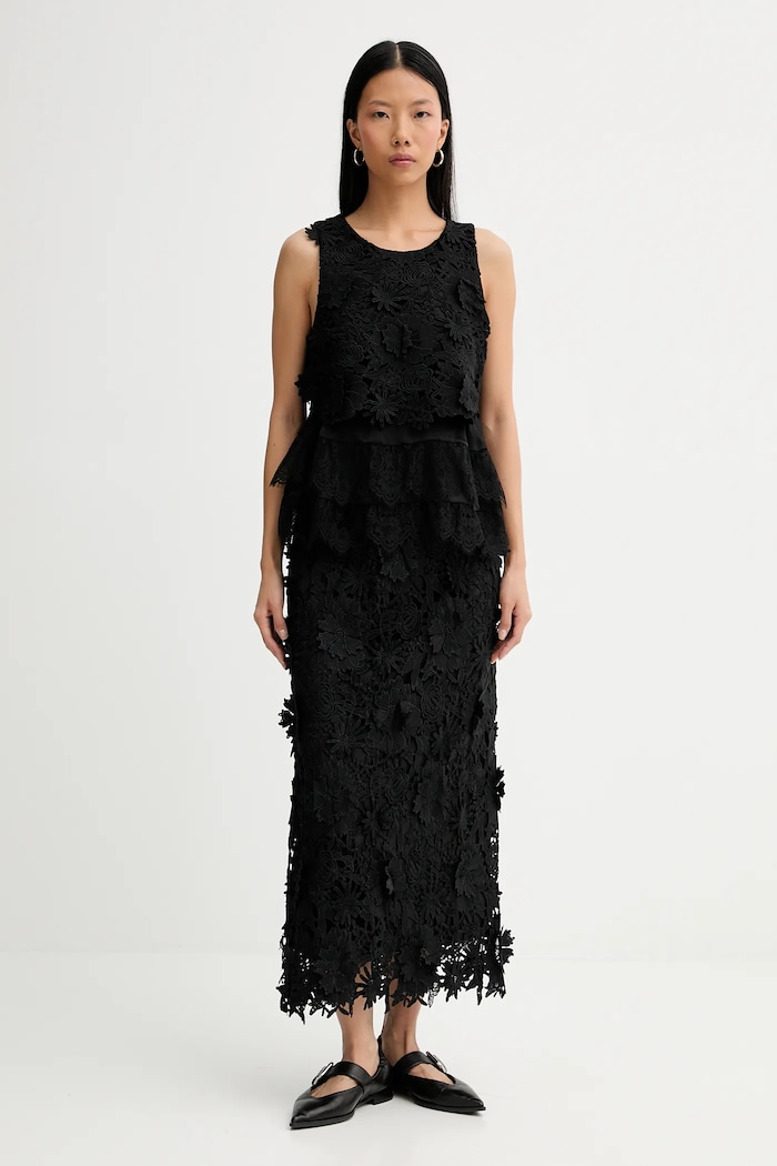 MUNTHE bluză RACHINE 254102525443 negru SS26