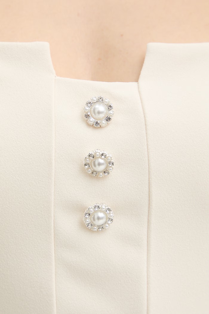 Blúzka Guess EVELINA W6RP08.KCBO2 béžová