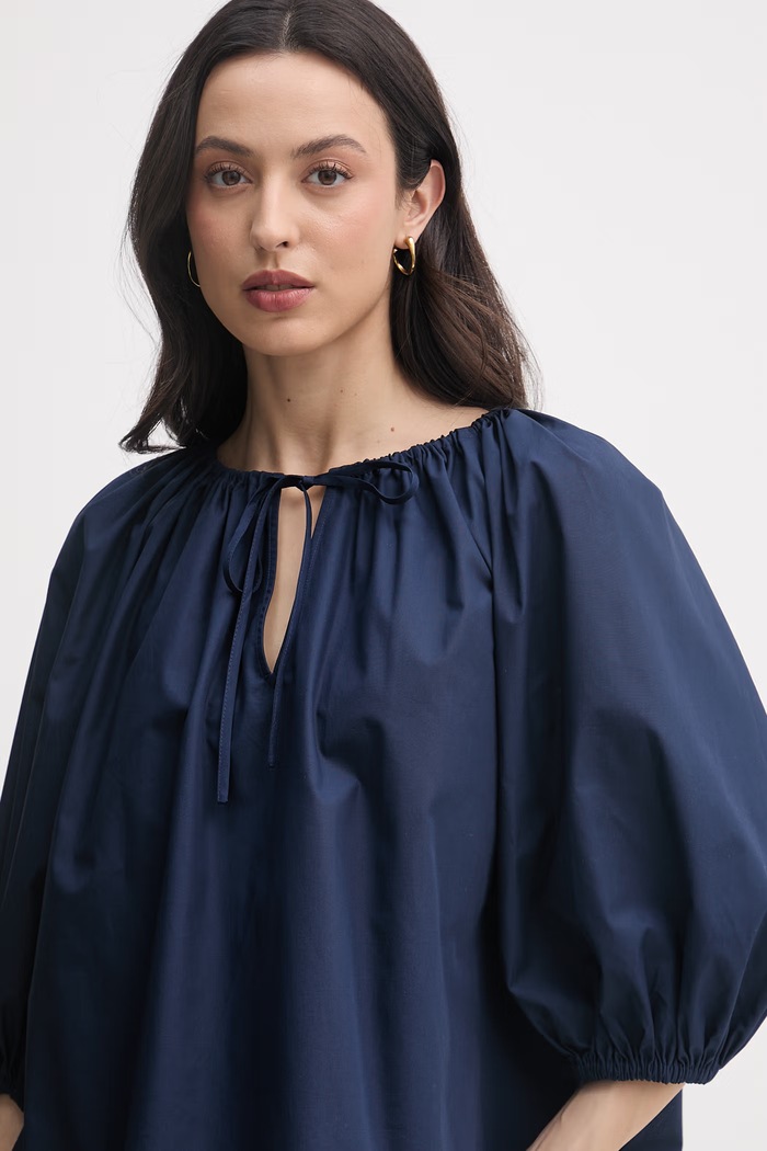 Polo Ralph Lauren blúzka dámska bavlnená tmavomodrá 211A93812
