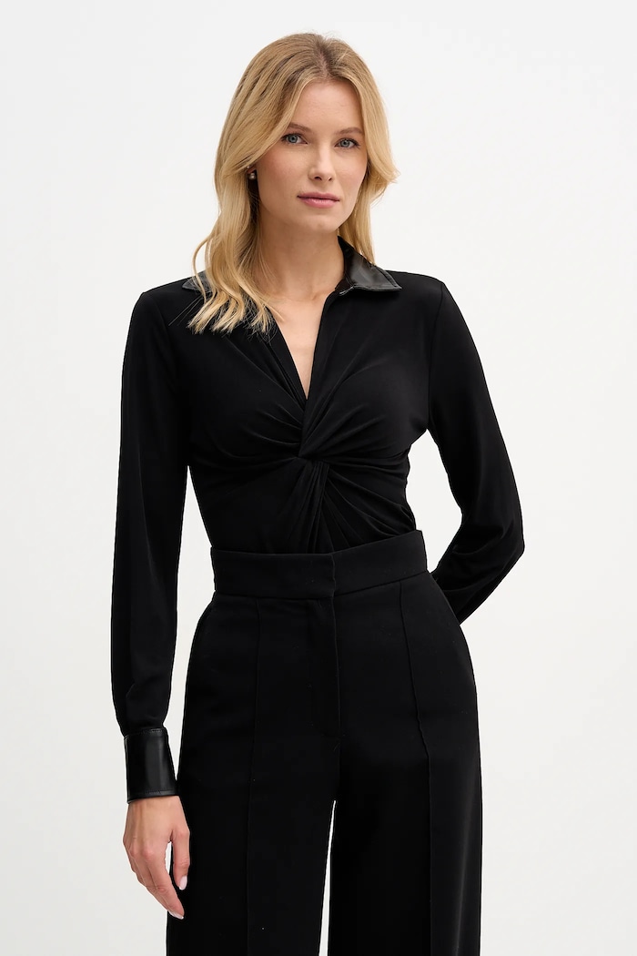 Dkny felső hosszú fekete WYTL0461