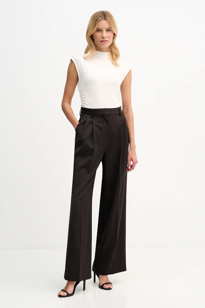 Bluza Dkny W3384RAS bež SS26