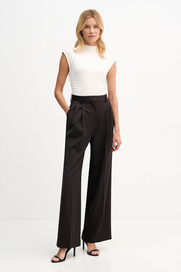 Bluza Dkny W3384RAS bež SS26