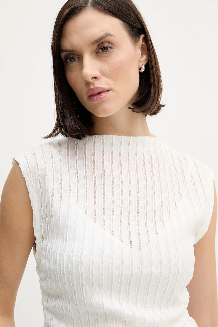 DKNY bluzka damska biały P5JHTDPG