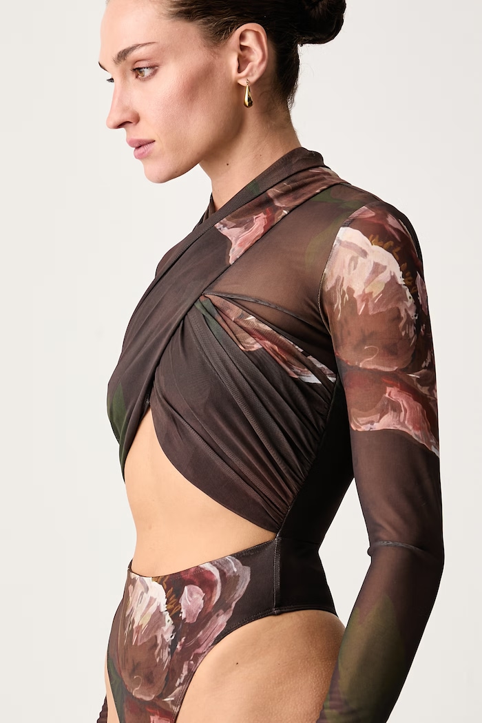 Body damskie Bardot 60050TB2 brązowy