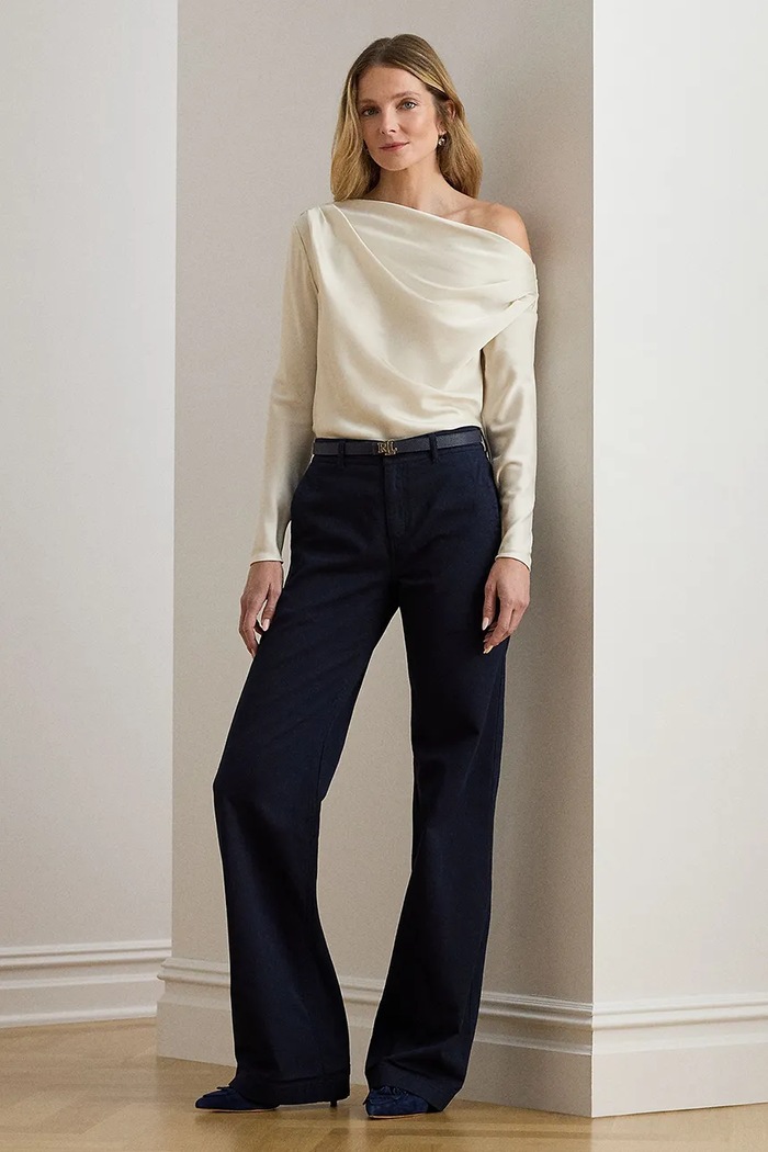 Îmbrăcăminte Lauren Ralph Lauren bluză 200P03566 bej