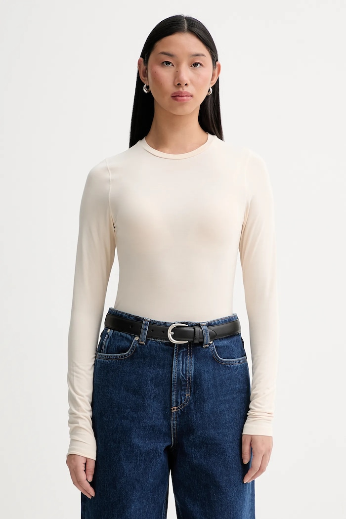 Лонгслів G-Star Crew slim slim бежевий D27964.E299