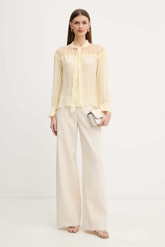 Блузка Patrizia Pepe 8C0859.A692 жёлтый SS26
