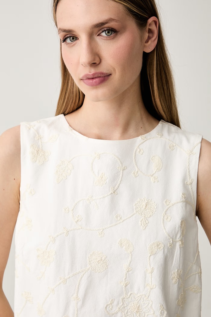 Pedro del Hierro bluzka damska bawełniana biały 7653716