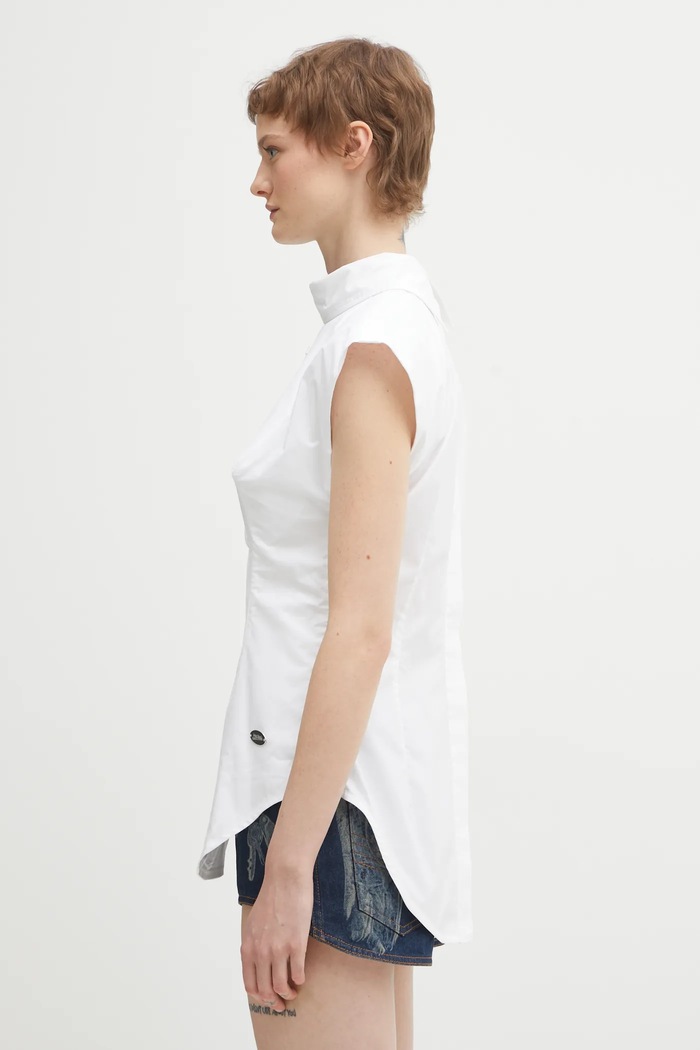 Košeľa Jean Paul GAULTIER 26.01.W.ST047.C071 biela SS26