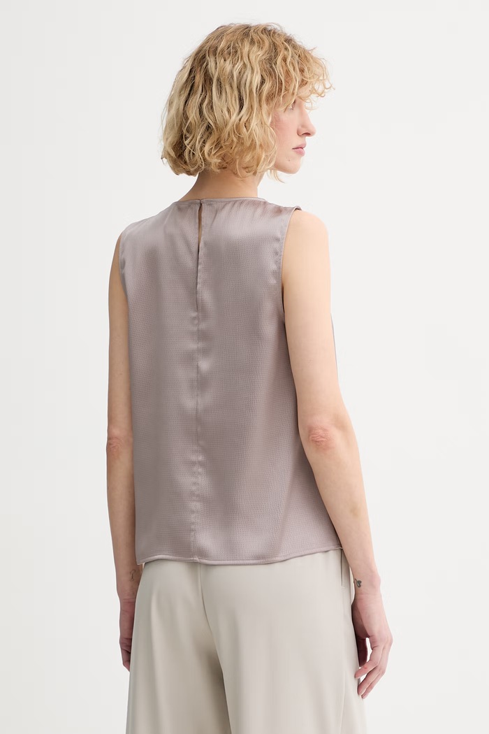 Oblečenie Calvin Klein blúzka dámska LV044F144G hnedá