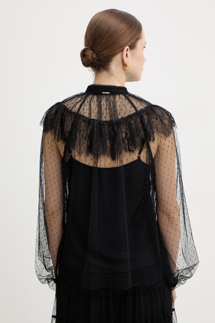 Odzież Twinset bluzka 261TP2772 czarny