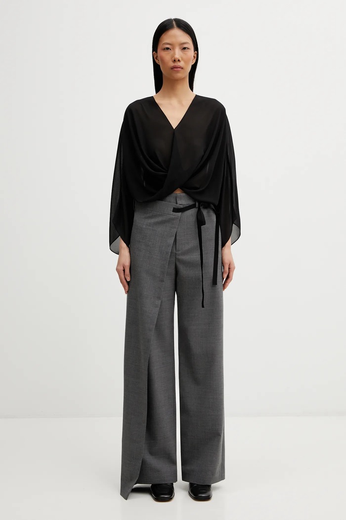 Μπλουζάκι MM6 Maison Margiela S52NH0039.M35468.900 μαύρο
