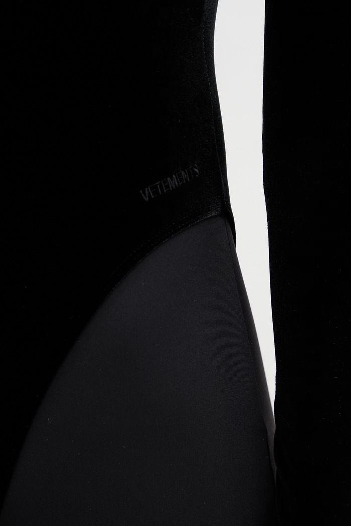 Κορμάκι VETEMENTS μαύρο WE76BD412B